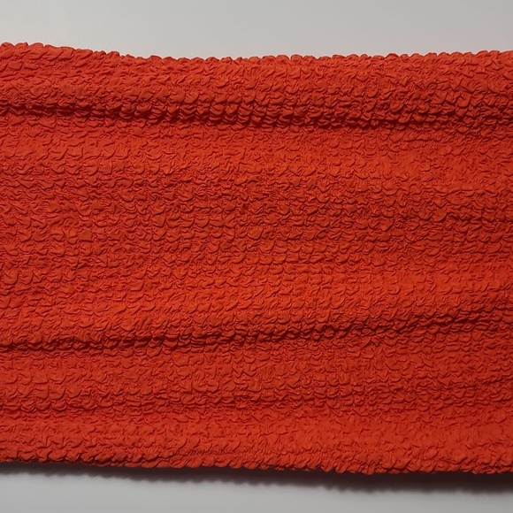 RAILS Julie Vibrant Orange Textured Mini Sleeveless Dress Size Large - Picture 8 of 16